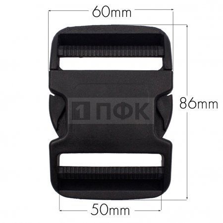 Фастекс Ф-50 (защелка-трезубец) ПФЛ 50мм цв черный (уп 1000шт) Фастекс Ф-50 (защелка-трезубец) ПФЛ 50мм цв черный (уп 1000шт)