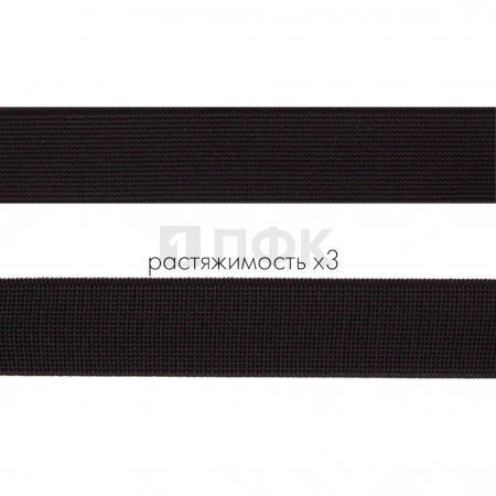 Резинка тканая 20мм 15.2 гр/м цв черный (уп 30м/450м) Резинка тканая 20мм 15.2 гр/м цв черный (уп 30м/450м)