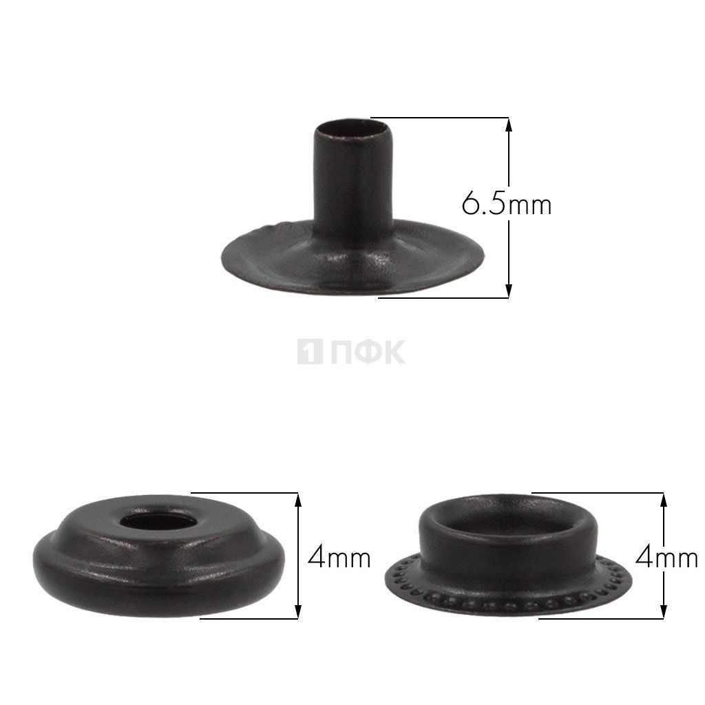 3 Части кнопки для одежды 15мм №61 латунь цв оксид (уп 720шт) NEW STAR — ПФКР 3 Части кнопки для одежды 15мм №61 латунь цв оксид (уп 720шт) NEW STAR