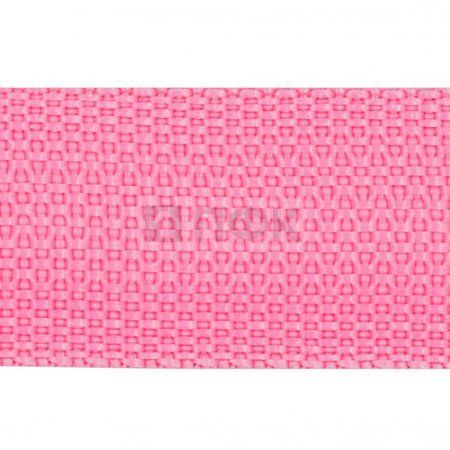 Стропа текстильная (лента ременная) 25мм 17,5 гр/м цв 800 розовый (рул 50м/уп 3000м) Стропа текстильная (лента ременная) 25мм 17,5 гр/м цв 800 розовый (рул 50м/уп 3000м)
