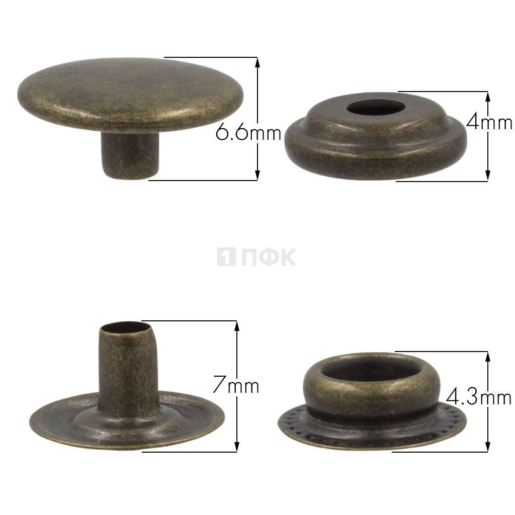 Кнопка для одежды 15мм №61 сталь цв антик (уп 720шт) NEW STAR — ПФКР Кнопка для одежды 15мм №61 сталь цв антик (уп 720шт) NEW STAR