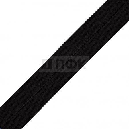 Резинка тканая с перегибом (окантовочная) 15мм цв черный (уп 1000м) Резинка тканая с перегибом (окантовочная) 15мм цв черный (уп 1000м)