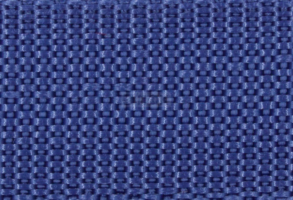 Стропа текстильная (лента ременная) 50мм 26,5 гр/м цв 410 синий (рул 50м/уп 3000м)