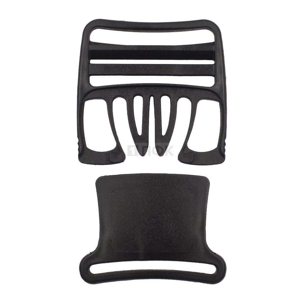 Фастекс Ф-40/2 (защелка-трезубец) ПФЛ 40мм цв черный (уп 1000шт) — ПФКР Фастекс Ф-40/2 (защелка-трезубец) ПФЛ 40мм цв черный (уп 1000шт)