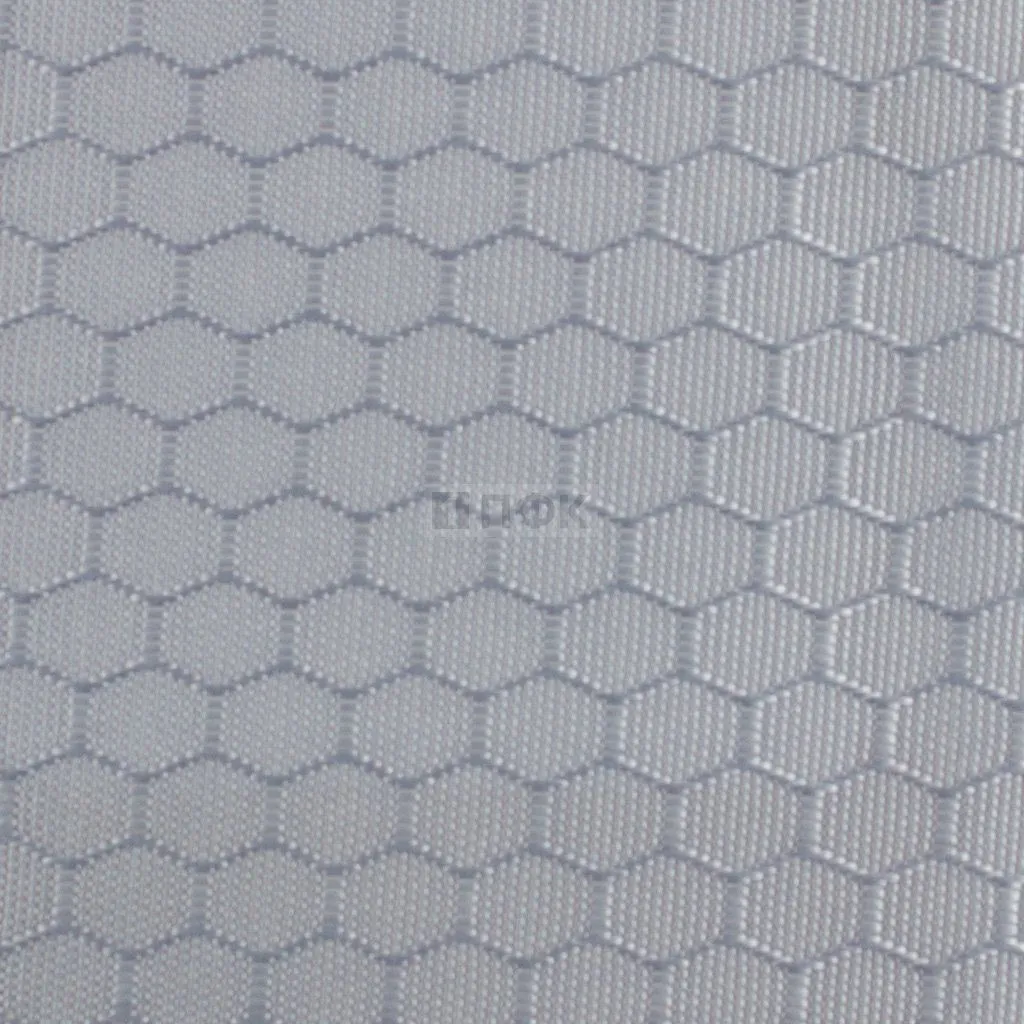 Ткань Oxford 300D PU1000 155гр/м2 Соты шир 150см цв 340 серый (рул 100м)