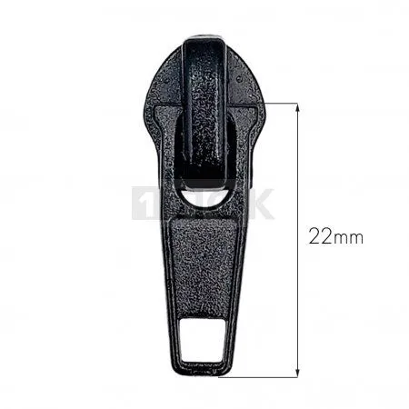 Бегунок для спиральной (витой) молнии тип 7 автомат цв 322 черный (уп 2000шт/10000шт) УЛУЧШЕННЫЙ Бегунок для спиральной (витой) молнии тип 7 автомат цв 322 черный (уп 2000шт/10000шт) УЛУЧШЕННЫЙ