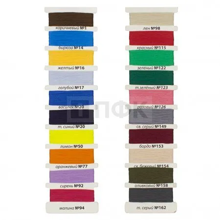 Резинка вязанная уплотненная 30мм цв в ассортименте (уп 50м/400м) Резинка вязанная уплотненная 30мм цв в ассортименте (уп 50м/400м)