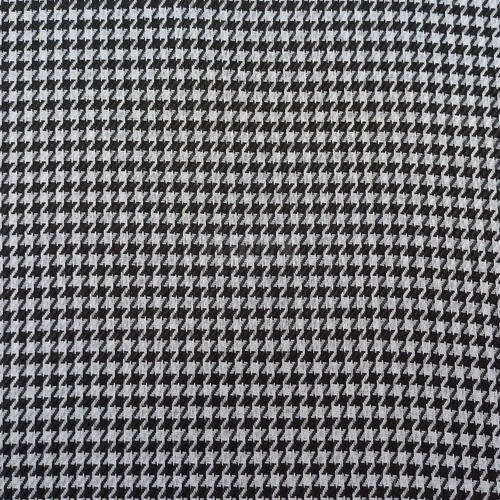 Ткань Oxford 300D PVC 375гр/м2 "Гусиная лапка" шир 150см цв черно-белый (рул 50м)