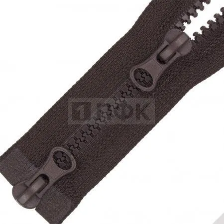 Молния тракторная тип 5 120см 2-ух замковая цв 304 груша (уп 100шт)