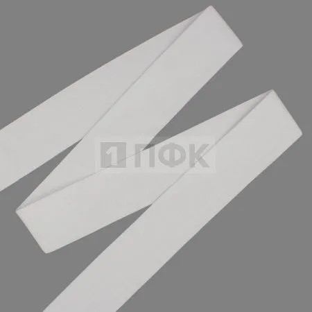 Резинка вязаная 60мм 27 гр/м цв белый (уп 50м/200м) РБ