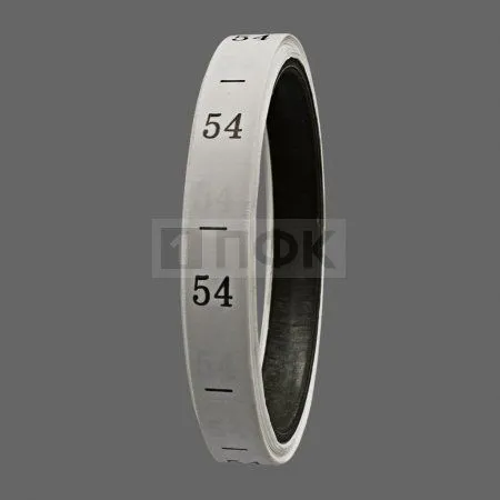 Размерная лента 1*2,5см арт.С14 (рул.270шт)  "54" (упак 20шт/кор 1000шт)