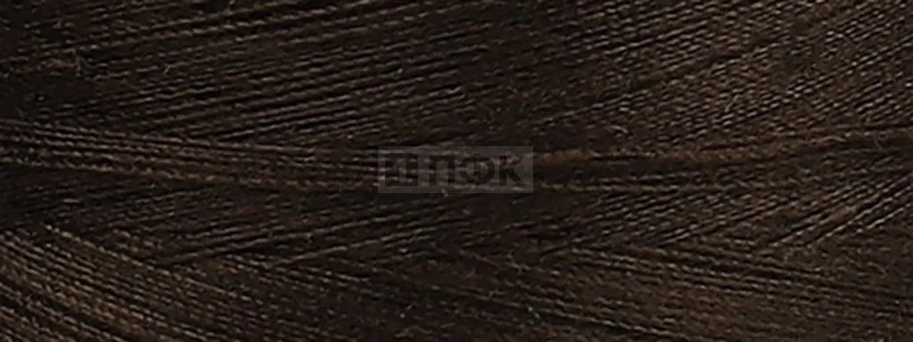 Нить швейная армированная 45ЛЛ ПНК им.Кирова 2500м цв 5316 коричнево-черный (уп 20/кор 140)