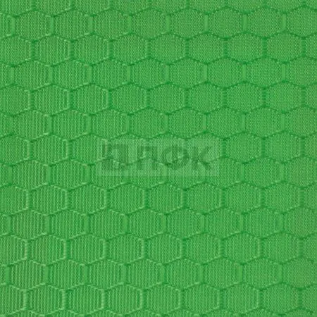 Ткань Oxford 300D PU1000 155гр/м2 Соты шир 150см цв 334 ярк.зеленый (рул 100м)
