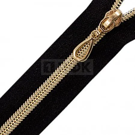 Молния спиральная (витая) тип 7 60см разъем цв 322 зв Rus Gold (уп 100шт) Молния спиральная (витая) тип 7 60см разъем цв 322 зв Rus Gold (уп 100шт)