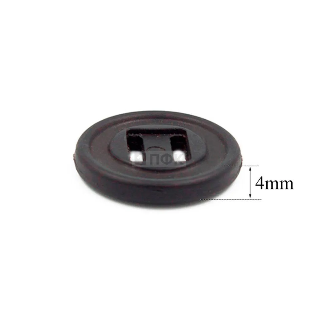 Пуговица Канада-28 ПП 28мм цв черный (уп 1000шт) — ПФКР Пуговица Канада-28 ПП 28мм цв черный (уп 1000шт)