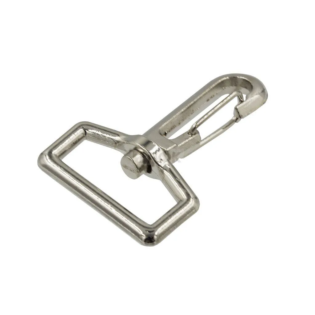 Карабин 25*54мм металл поворотный цв никель (уп 200/2000шт) (A) 