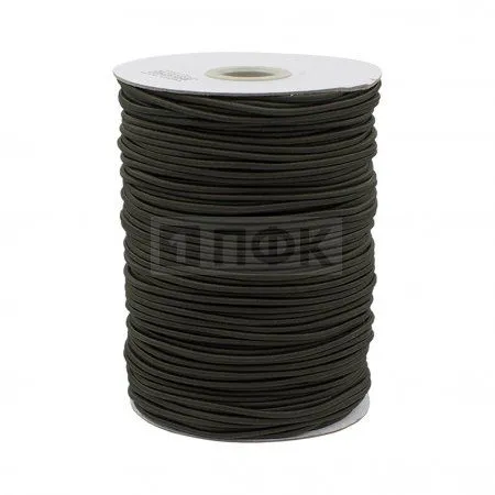 Резинка шляпная (шнур резинка) 4мм цв 328 (уп 100м) Резинка шляпная (шнур резинка) 4мм цв 328 (уп 100м)