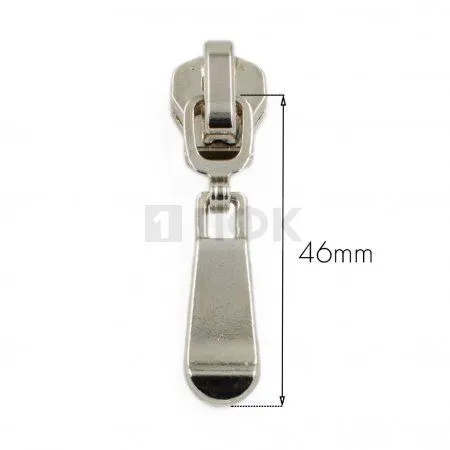 Бегунок металл тип 8 автомат М-41 цв никель (уп 500шт/5000шт) Бегунок металл тип 8 автомат М-41 цв никель (уп 500шт/5000шт)